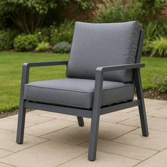 Woodlodge Richmond 6pc Casual Lounge Set Grey