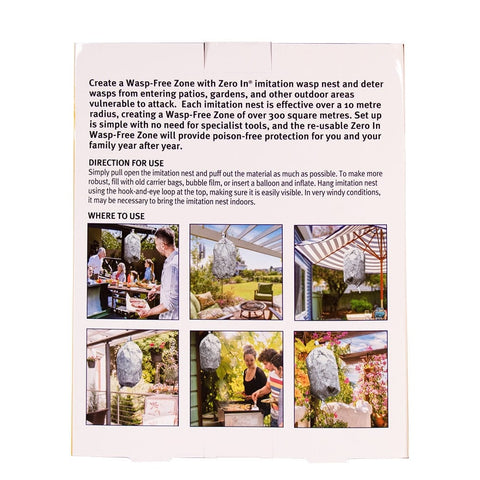STV Fly & Wasp Control Zero-In Wasp-Free Zone
