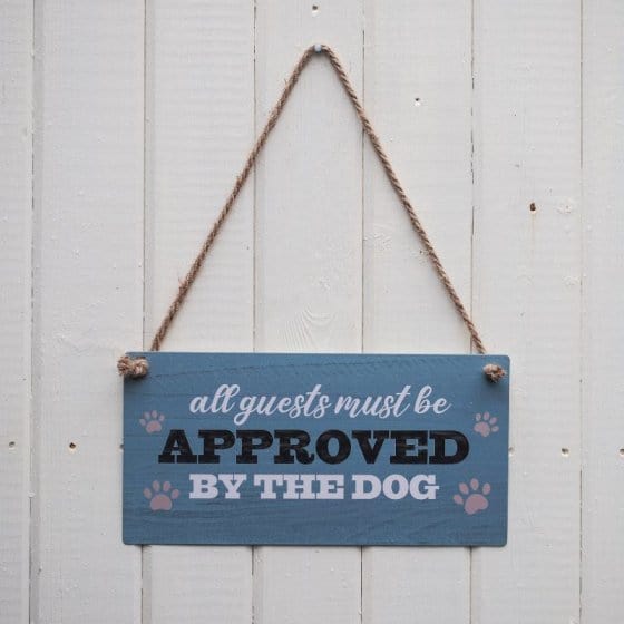 Zoon Signage Zoon Approved By The Dog Sign