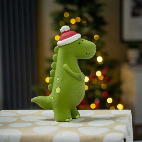 Zoon Dog Toys Zoon Christmas Latex Dino