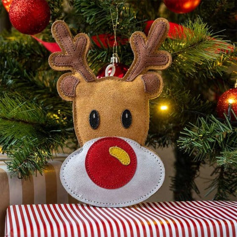 Zoon Dog Toys Zoon Christmas Leder Blitzen