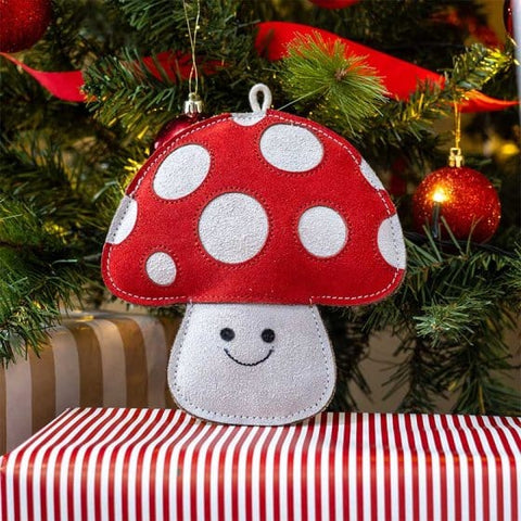 Zoon Dog Toys Zoon Christmas Leder Shroom