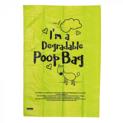 Zoon Dog Hygiene Zoon Degradable Un-Scented Poop Bags 120pk