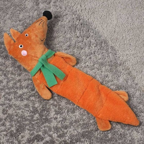 Zoon Dog Toys Zoon Dog Toy Forest Friends Multi-Squeak Playpal, Red Fox