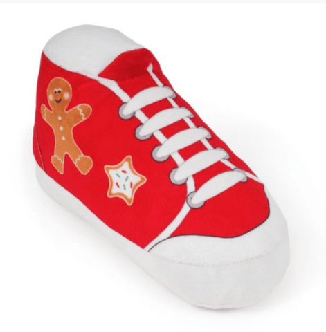 Zoon Dog Toys Zoon Festive Choo-Shoo Dog Toy