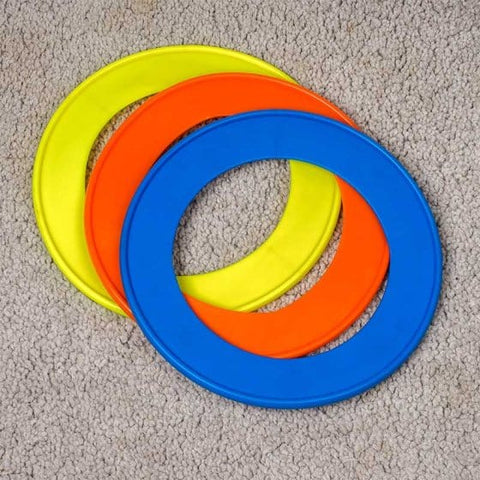 Zoon Dog Toys Zoon Fling a Ring Dog Toy - Orange