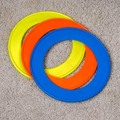 Zoon Dog Toys Zoon Fling a Ring Dog Toy - Orange