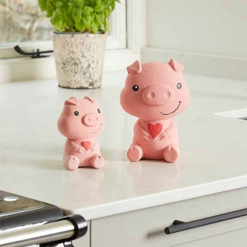 Zoon Dog Toys Zoon Latex Squeaky Piggy Large