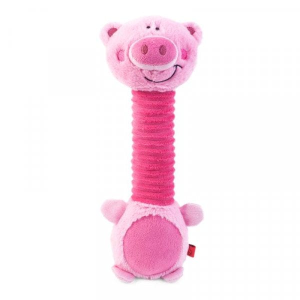 Zoon Dog Toys Zoon Necky Pig Dog Toy