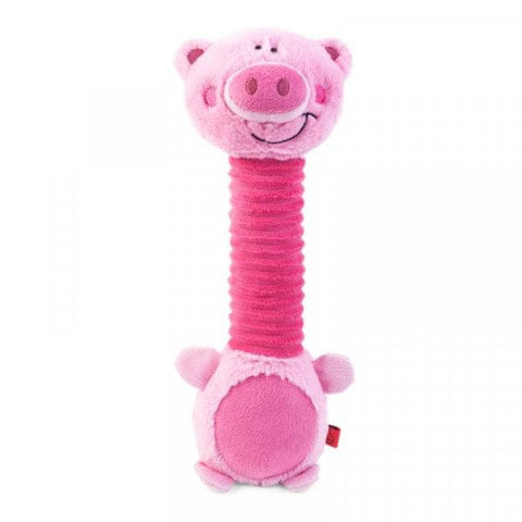 Zoon Dog Toys Zoon Necky Pig Dog Toy