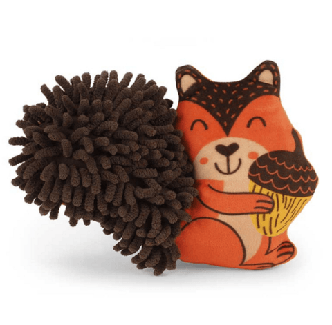 Zoon Dog Toys Zoon Noodly Squirrel Dog Toy