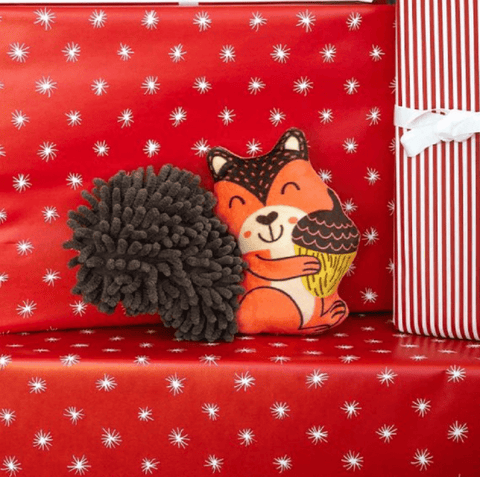 Zoon Dog Toys Zoon Noodly Squirrel Dog Toy