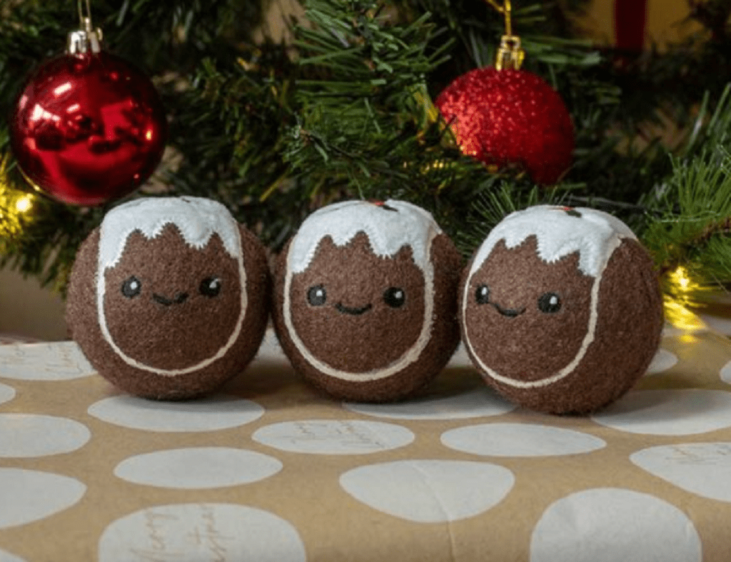 Zoon Dog Toys Zoon PudPooch Mini Tennis Ball 3pc