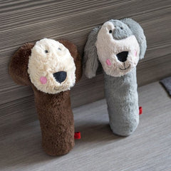 Zoon Dog Toys Zoon Sausage Roll Doggie - Grey