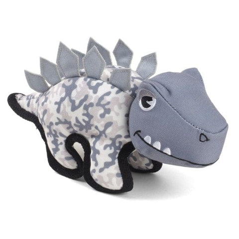 Zoon Dog Toys Zoon Tough Fabric Dog Toy Dura-Dino, Grey (no sku)
