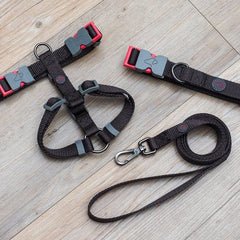 Zoon Dog Collars & Leads Zoon WalkAbout Dog Lead Jet Small