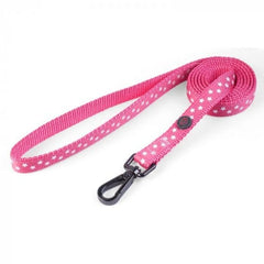 Zoon Dog Collars & Leads Zoon WalkAbout Dog Lead Starry Pink Small