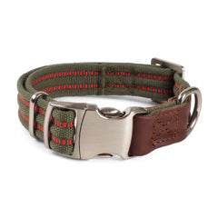 Zoon Dog Collars & Leads Zoon WalkAbout Primo Dog Collar Olive Medium