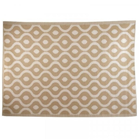 Trowell Garden Centre mocha Alfresco Mats - Neptune - Mocha and Cool Grey, 160cm x 230cm