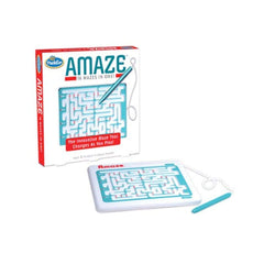ThinkFun Board Game Amaze - 16 Mazes in One