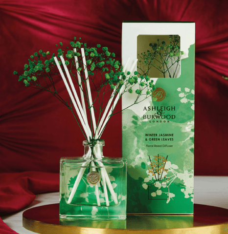 Ashleigh and Burwood Reed Diffuser Ashleigh & Burwood Winter Jasmine and Green Leaf Diffuser