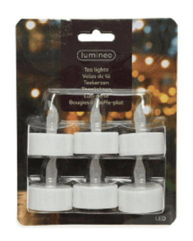 Kaemingk Christmas Indoor Lights Kaemingk Christmas Plastic Tealights