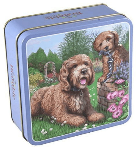 Brambles Biscuits Gift tins Bramble Embossed Cockapoo Shortbread Tin 300g