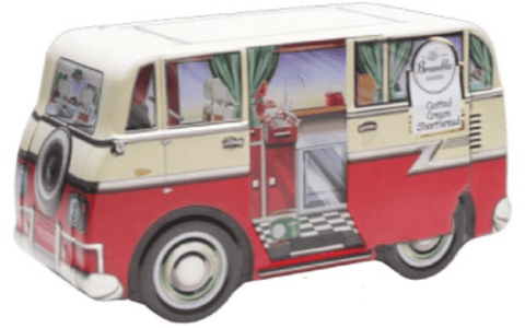 Brambles Biscuits Gift tins DONT LIST Brambles Campervan 3D Tin W/ Clotted Cream Shortbread Biscuits