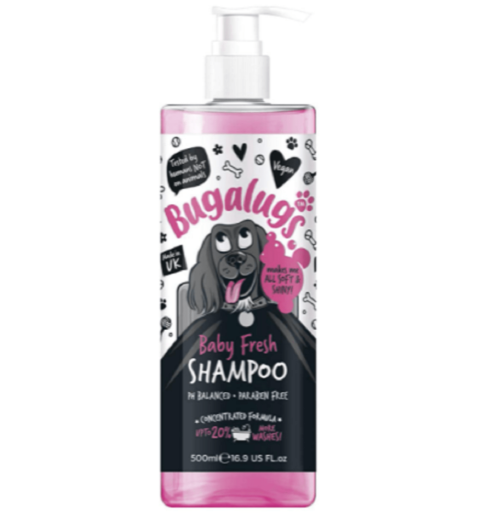 Bugalugs Dog Grooming Bugalugs Baby Fresh Dog Shampoo 500ml + Pump