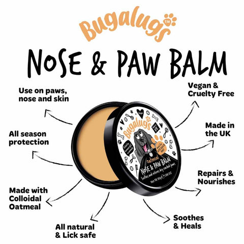 Bugalugs Dog Grooming Bugalugs Paw & Nose Balm 30g