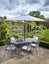 Hartman Garden Furniture Set Capri 6 Seat Oval Dining Set