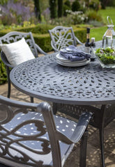 Hartman Garden Furniture Set Capri 6 Seat Oval Dining Set