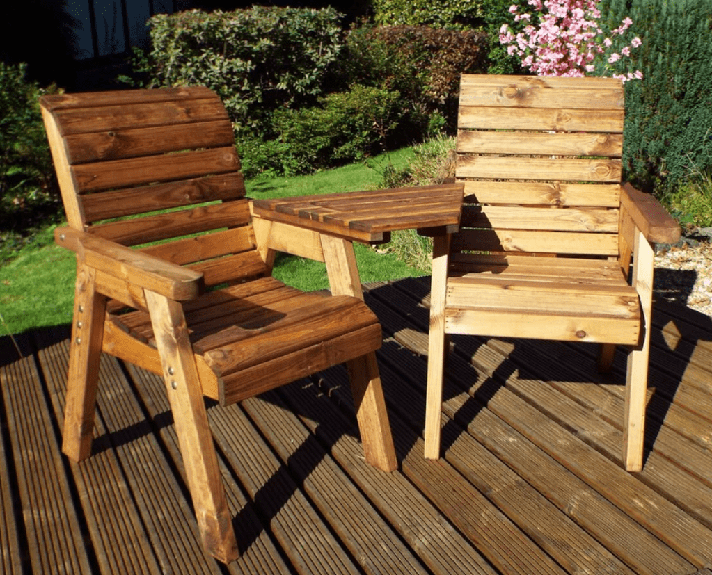 Charles Taylor Garden Furniture Charles Taylor Twin Angled Companion Set
