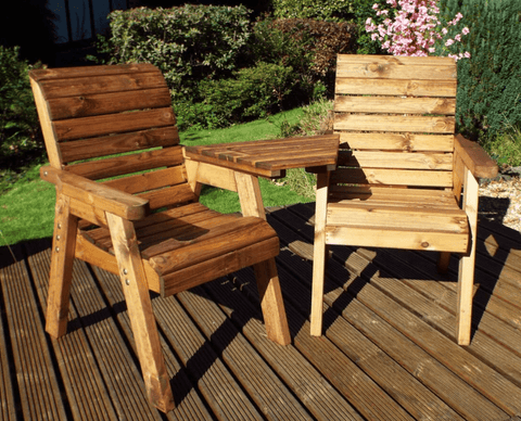 Charles Taylor Garden Furniture Charles Taylor Twin Angled Companion Set