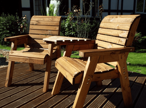 Charles Taylor Garden Furniture Charles Taylor Twin Angled Companion Set