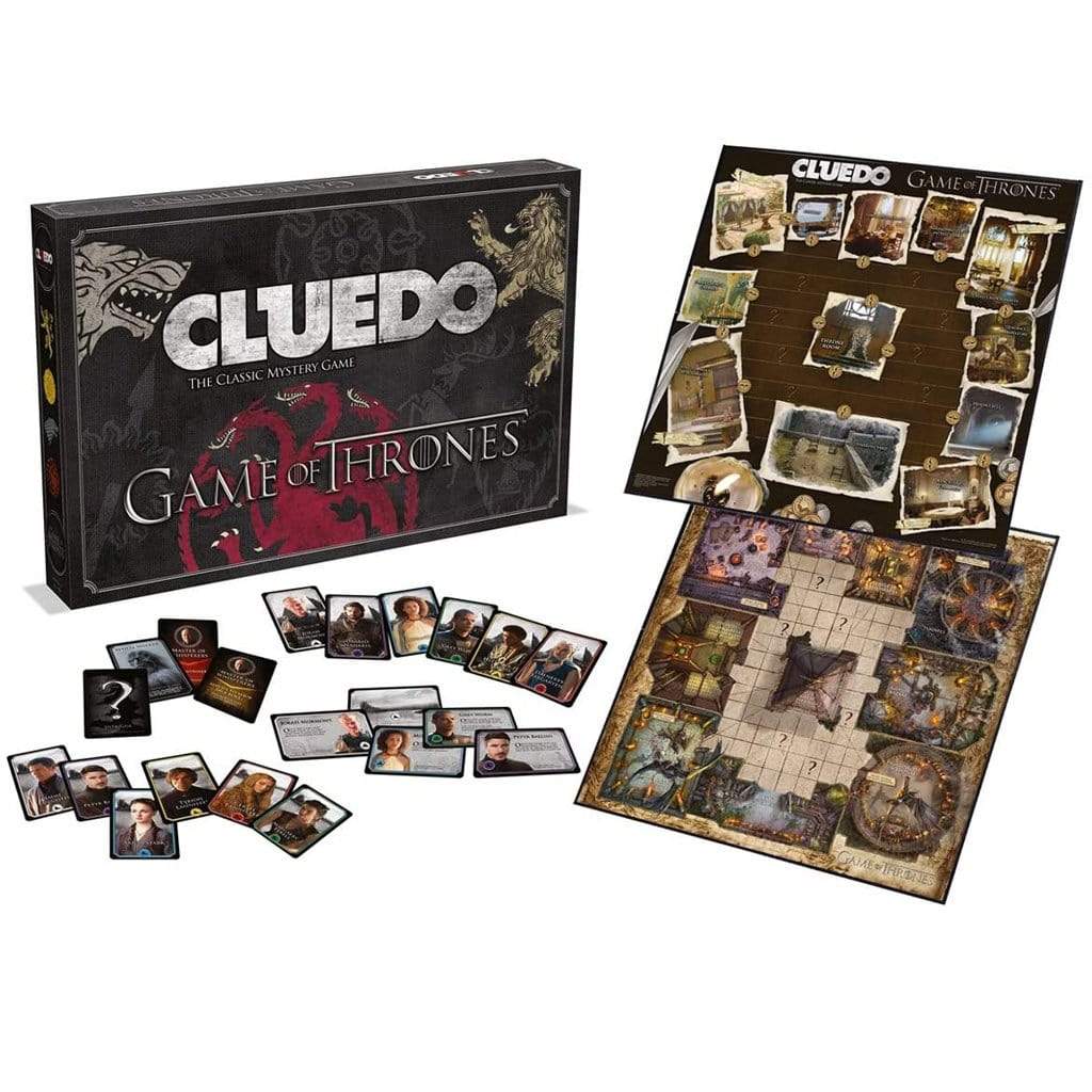 Winning moves Board Game Cluedo Game of Thrones family board game