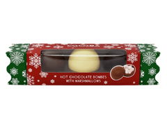 Cotswold Fayre Food Gift Set Cocoba Mixed Hot Chocolate Bombe Cracker 3pc
