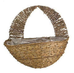 Smart Garden Hanging Baskets Country Rattan Wall Basket