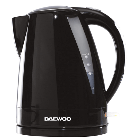 Daewoo Household Electricals Daewoo Balmoral Black Kettle 1.6L