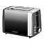 Daewoo Toaster Daewoo Callisto 2 Slice Long Toaster Stainless Steel Black Fade