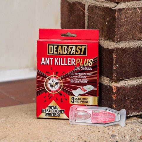 Deadfast Ant Control Deadfast Ant Killer Plus Bait Station - 3 Pack