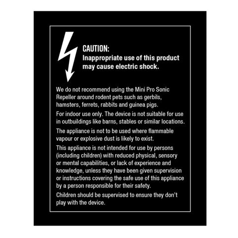 Deadfast Rodent Control Deadfast Mini-Pro Sonic Repellers