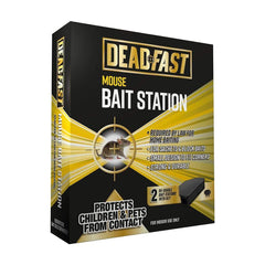 Deadfast Rodent Control Deadfast Mouse Bait Stations - Twin Pack