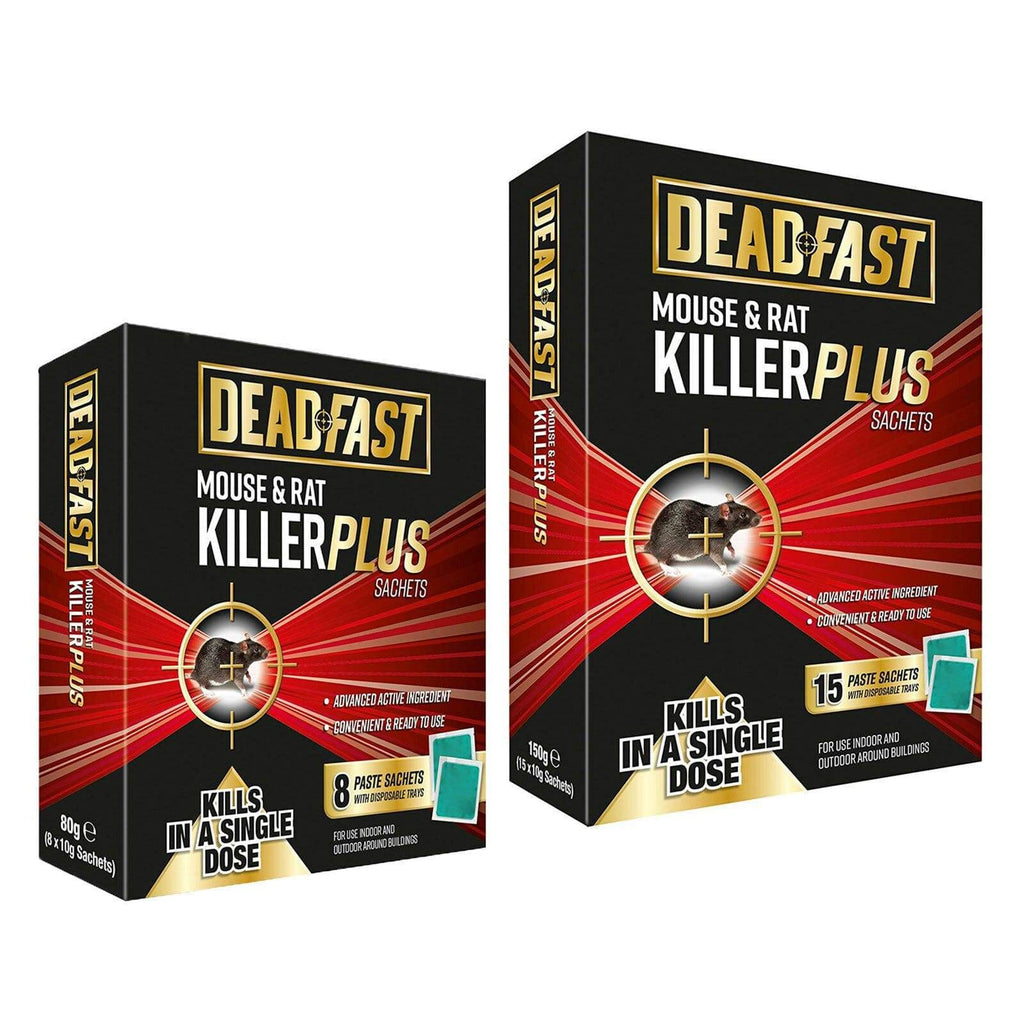 Deadfast Rodent Control Deadfast Mouse & Rat Killer Plus Sachets