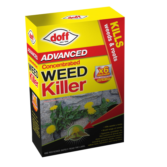 Doff Weed Control Doff Advanced Concentrated Weedkiller 6 x 80ml Sachets