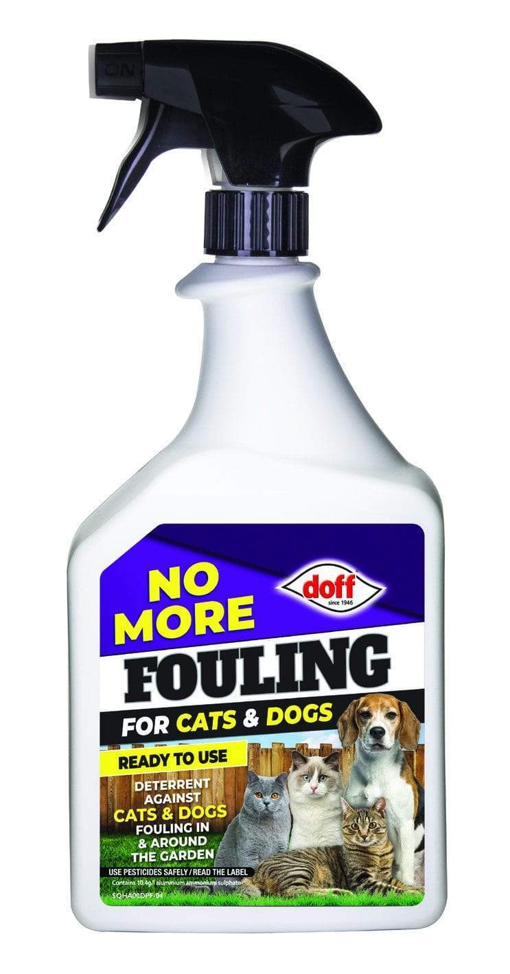 Doff Cat & Dog Repellent Doff No More Fouling For Cats & Dogs 1L Spray