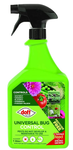 Doff Garden Insecticide Doff Universal Bug Control 1 Litre Spray Bottle
