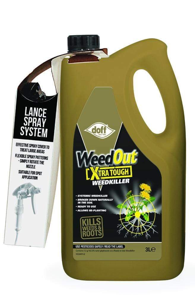 Doff Weed Control Doff WeedOut Extra Tough Ready To Use 3 Litres