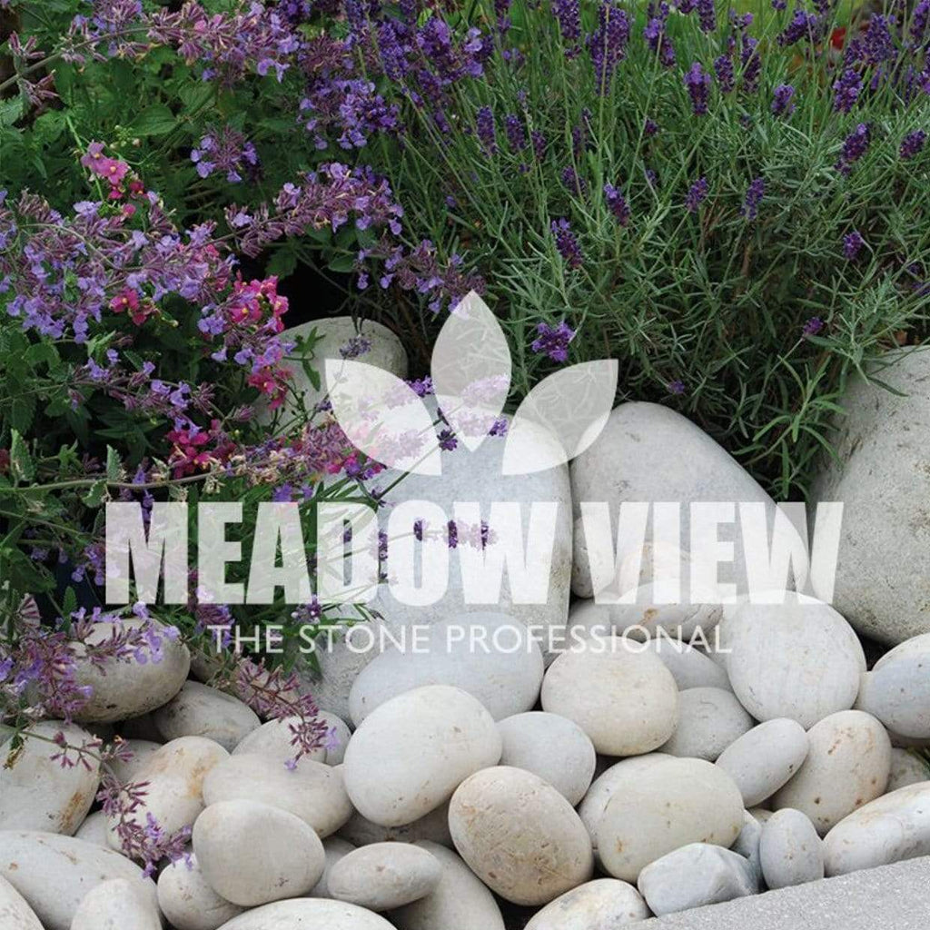 Meadow View Landscaping Duck Egg Cobbles c.50-100mm
