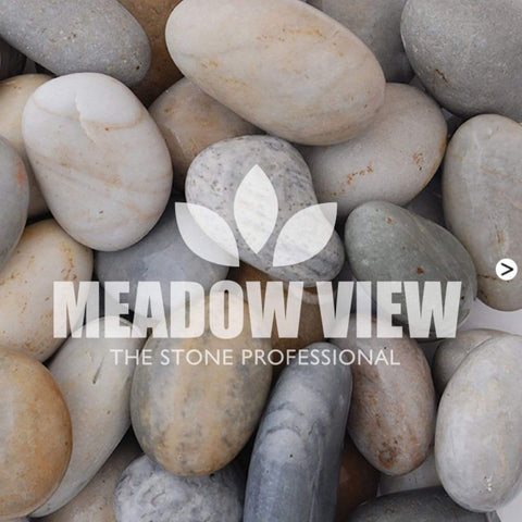 Meadow View Landscaping Duck Egg Cobbles c.50-100mm